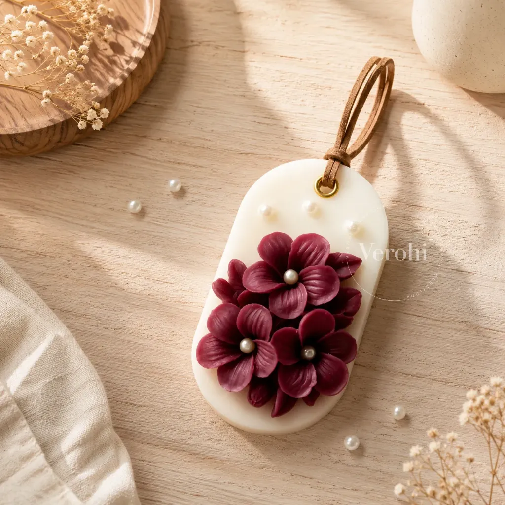 Handcrafted Floral Wax Sachets | Decorative Scented Sachets for Wardrobes & Drawers