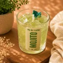 Mojito Candle | Handcrafted Cocktail-Inspired Decorative Candle