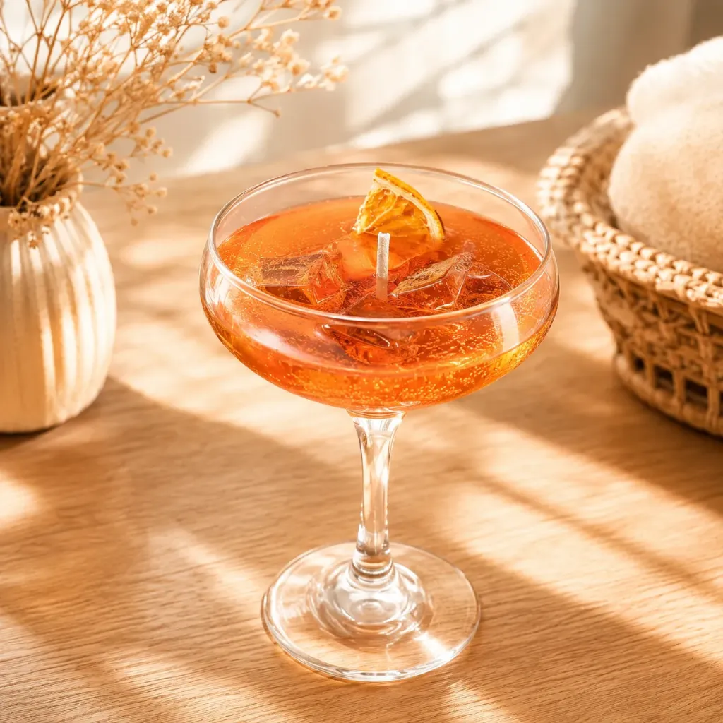 Aperol Spirit Candle | Signature Cocktail-Inspired Gel Candle