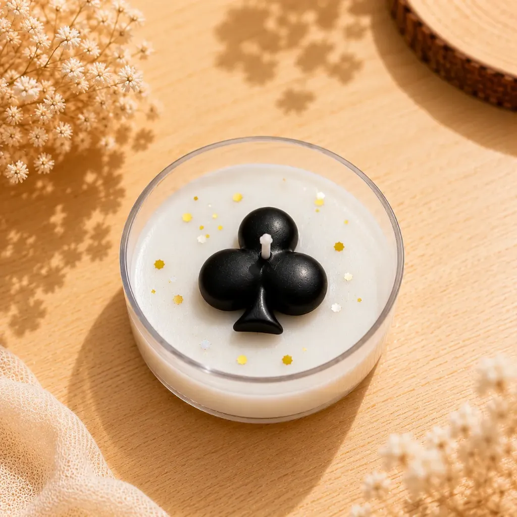 Playing Card Tealight Candle Set