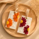Daisy Bloom Wax Sachet Set | Wardrobe Fragrance Freshners (Set of 2)