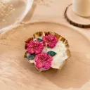Pink Hibiscus | 4.5" Metal Urli Candle
