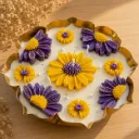 Auric Bloom | 6.5" Metal Urli Candle