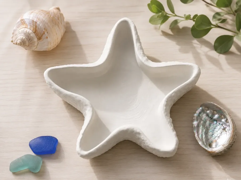 Star Tray | Minimalist Star-Shaped Concrete Decor Tray & Organizer (Single)