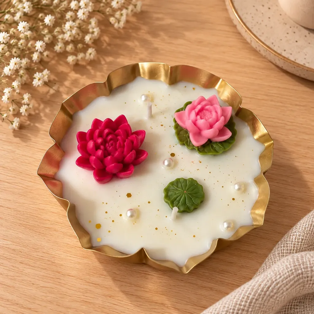 Bellaflora | 4.5" Metal Urli Candle