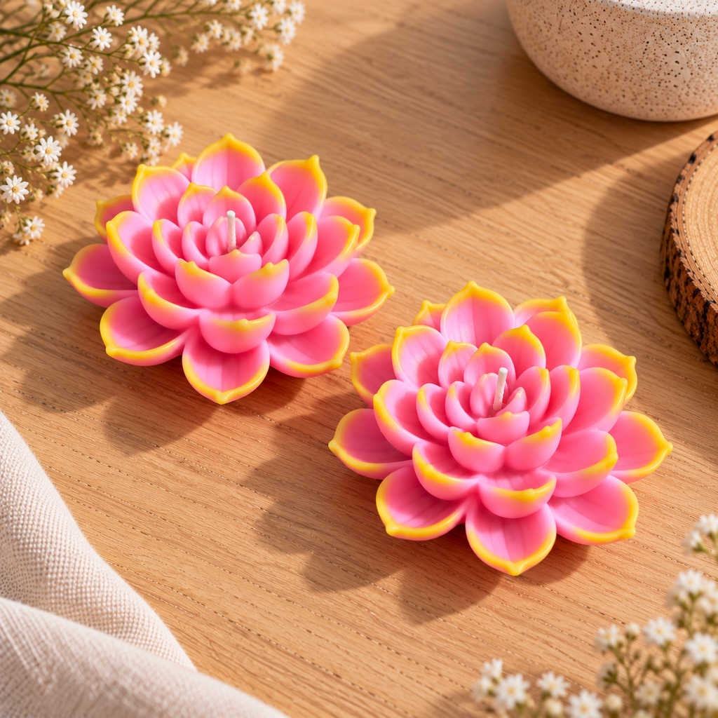 Divine Lotus Bloom | Set of 2