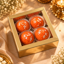 Golden Ladoo Candle Box | Festive Gifting Set
